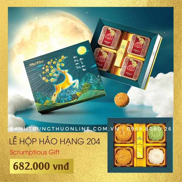 Bánh Trung Thu Đại Phát 2024 - Lễ Hộp Cao Cấp 204