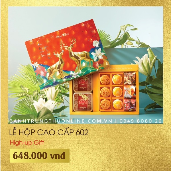 Bánh Trung Thu Đại Phát 2024 - Lễ Hộp Cao Cấp 602