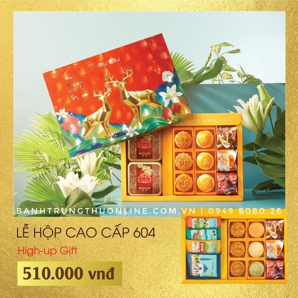 Bánh Trung Thu Đại Phát 2024 - Lễ Hộp Cao Cấp 604