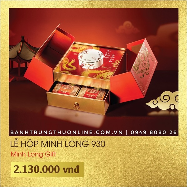 Bánh Trung Thu Đại Phát 2024 - Lễ Hộp Minh Long 930