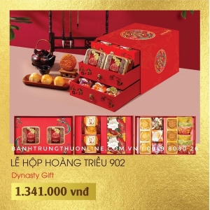 Bánh Trung Thu Đại Phát 2024 - Lễ Hộp Hoàng Triều 902